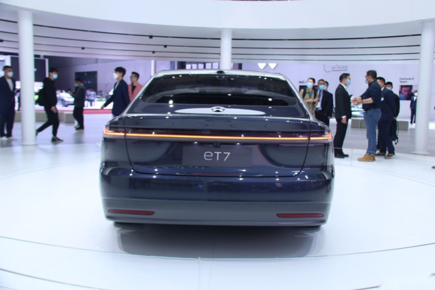 2021上海车展丨搭载NAD自动驾驶技术 蔚来ET7亮相