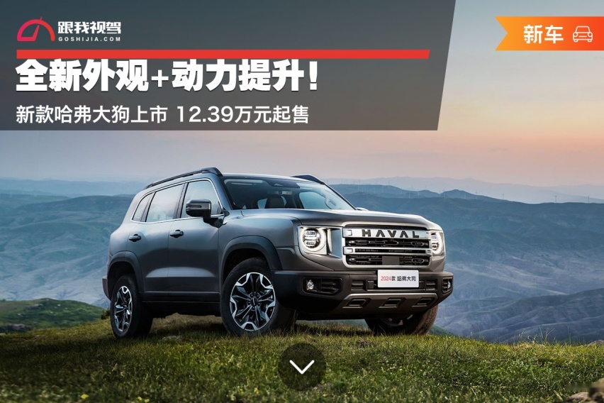 全新外观+动力提升！新款哈弗大狗上市 12.39万元起售