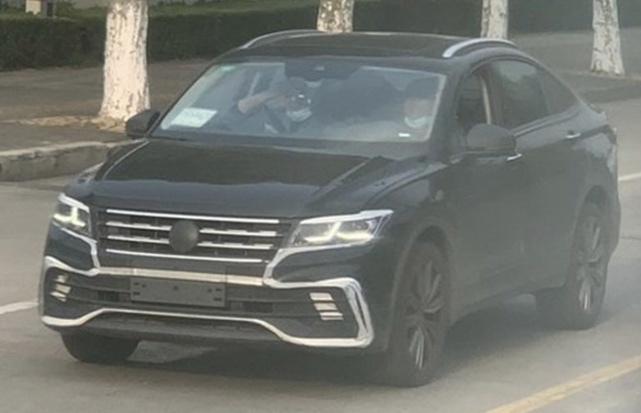 撞脸长安CS85 途观L轿跑版谍照曝光 大众也有皮尺部？