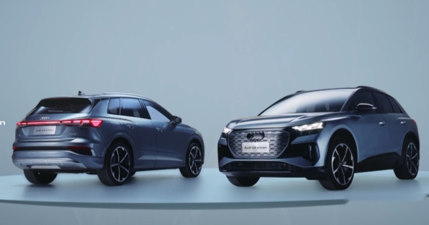 33.7万元起，比欧版车型刚性高5.3%，奥迪Q4 e-tron先享版
