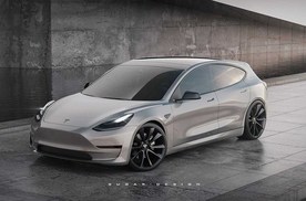 颇具运动感 特斯拉Model 3旅行版假想图曝光