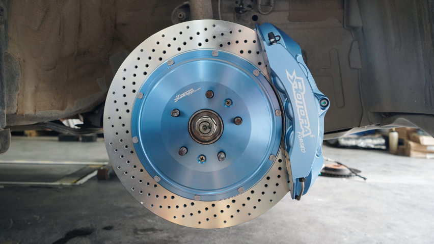 长安CS75 PLUS改装Rotora刹车 大六活塞卡钳RF603