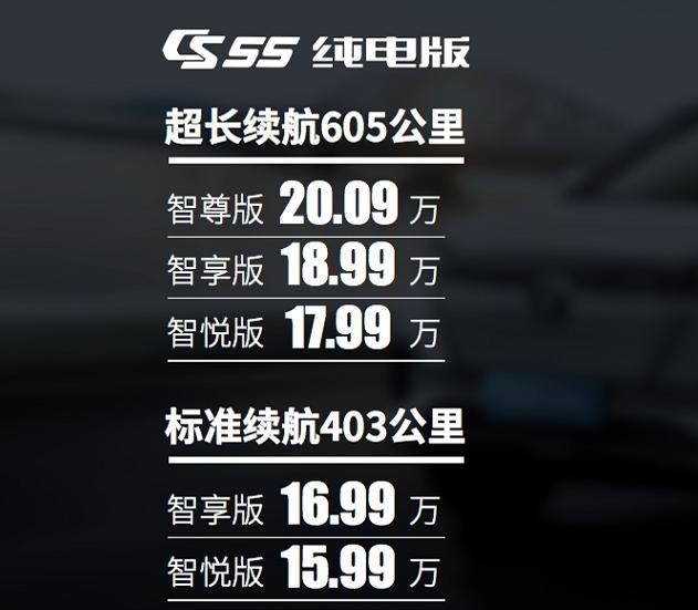 长安CS55纯电版：续航605公里并不是我的极限