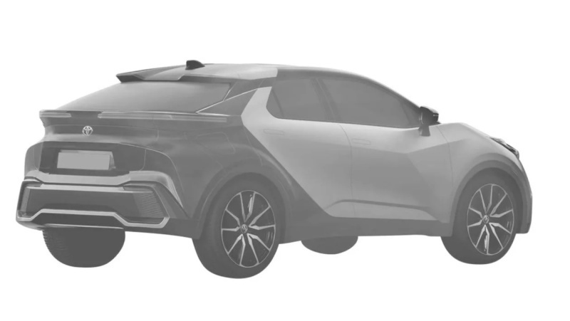 全新丰田C-HR假想图曝光 有望同时推出燃油版、混动版和纯电版