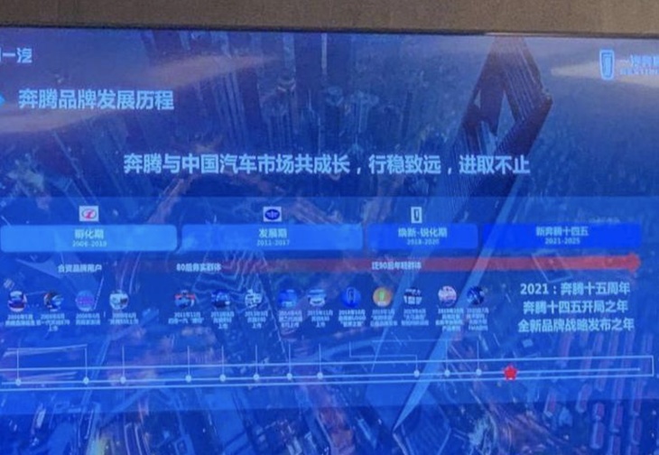 四款新车蓄势待发/更换新LOGO 奔腾5月18日新品牌战略