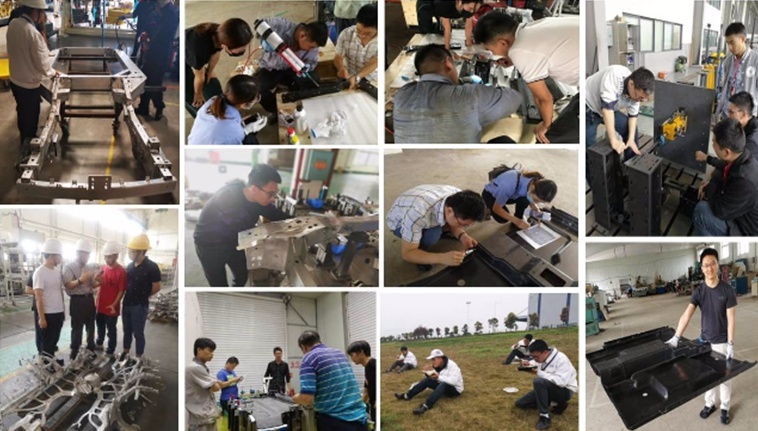 长安汽车第一个碳纤维-铝合金混合结构车身试制下线