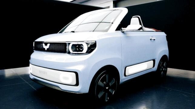 打造年轻人第一辆敞篷车 静态解析宏光MINI EV 敞篷版