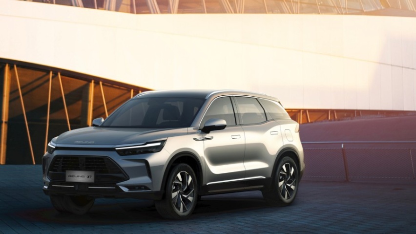 大五座中型SUV，6月上市，BEIJING-X7官图发布