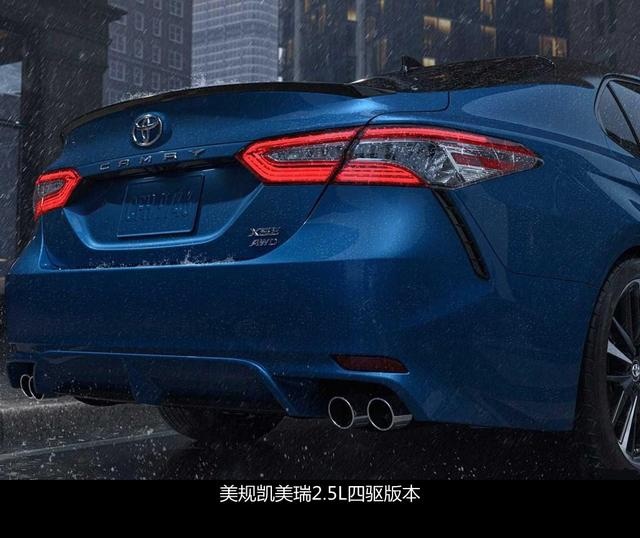 丰田将在海外投放四驱凯美瑞，四驱系统与RAV4完全一样，期待吗？
