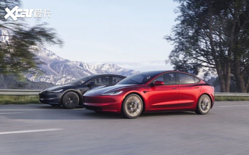 特斯拉model 3标配升级双马达,马力超过500匹