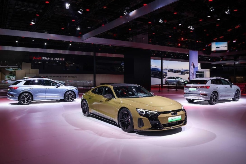 一汽奥迪以全新能源车型阵容强势登陆2023上海国际车展