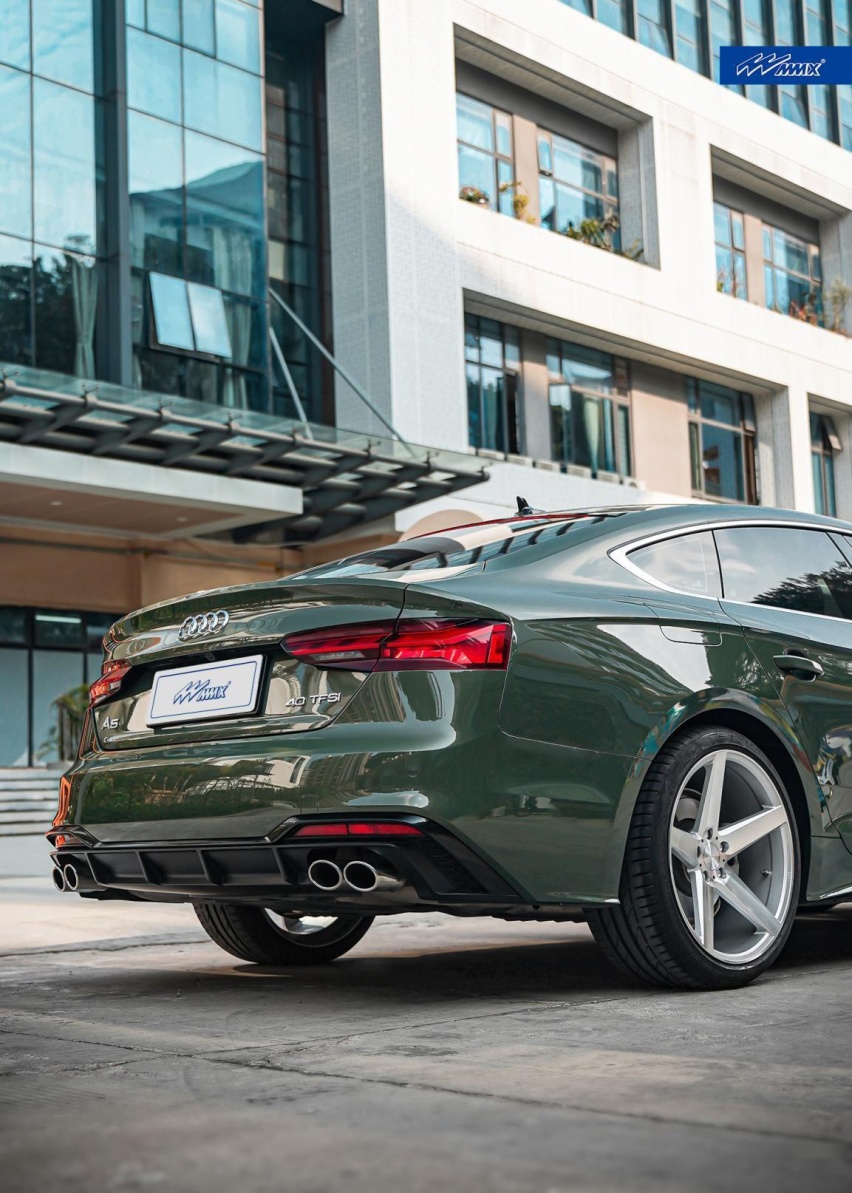 奥迪 A5 Sportback升级MMX轮毂，越基础越讲究