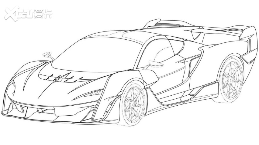 定位旗舰级跑车迈凯伦新ultimate系列车型专利图曝光