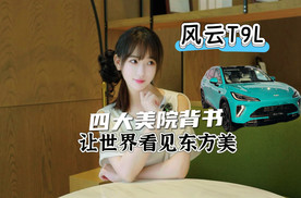 奇瑞理工男开窍了？风云T9L东方书韵，四大美院背书，能靠实力也能靠脸！