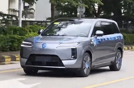 腾势N8L谍照曝光！5.2米大SUV，2.0T三电机插混，有料！