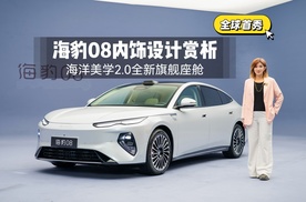 海豹08内饰设计赏析