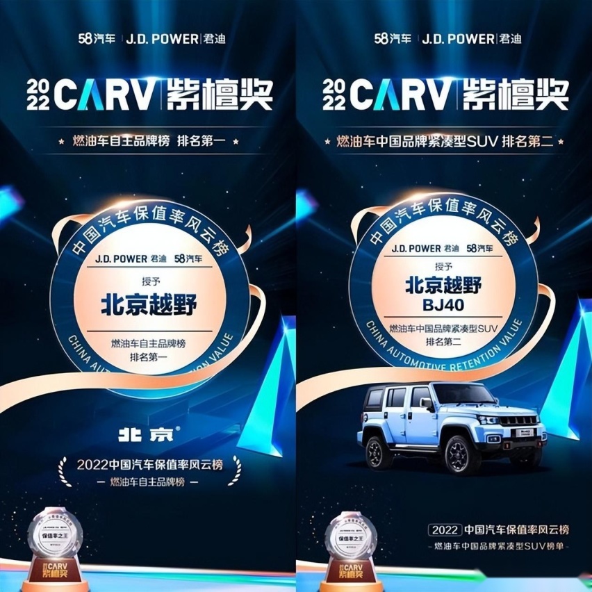 北京BJ40上市十周年，保值率稳坐硬派越野车榜首