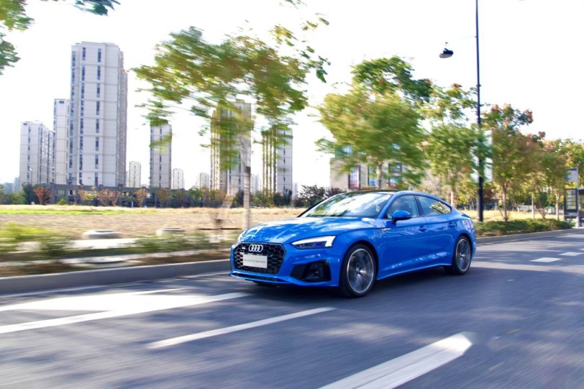 颜值“课代表” 试驾新奥迪A5 Sportback