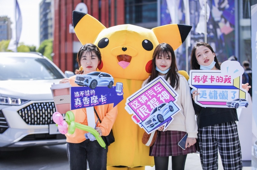 WEY摩卡“无人驾驶挑战”席卷全国，首站上海遭围观
