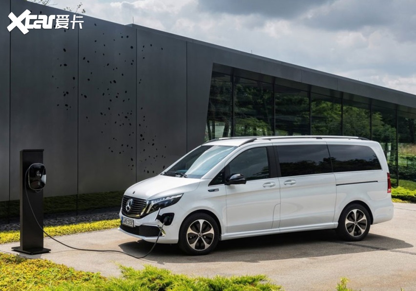 奔驰首款全电动高级mpv concept eqv将于9月正式