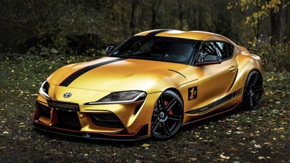 Manhart打造550匹Supra，黄金圣衣加身