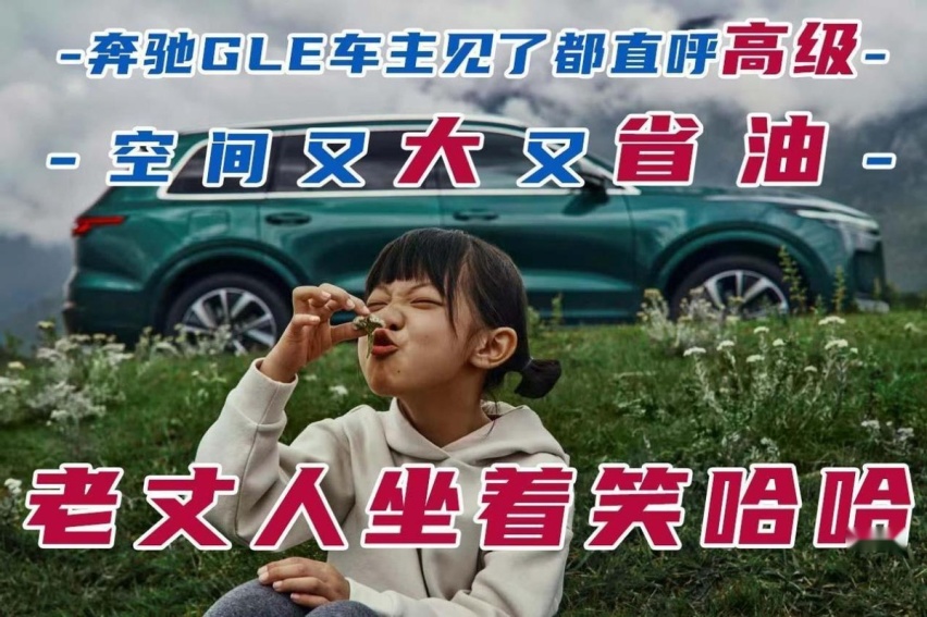 奔驰GLE车主见了都直呼高级，空间又大又省油，老丈人坐着笑哈哈