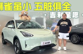 实拍吉利家族最小的车，完成最“大”的星愿！
