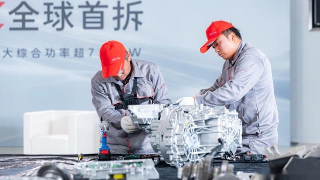 长城汽车Hi4-Z全球首拆