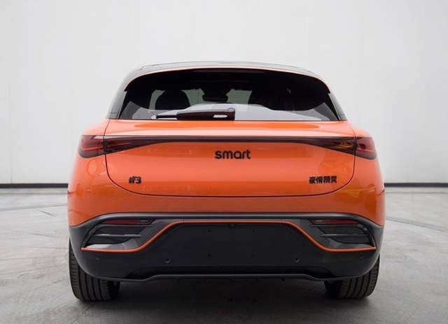 smart精灵#3即将亮相 轿跑外观设计 定位紧凑型SUV