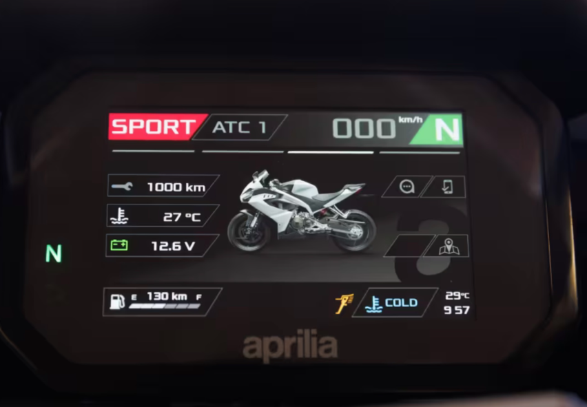 新手仿赛摩托，2024款阿普利亚RS457详解，水冷双缸47马力