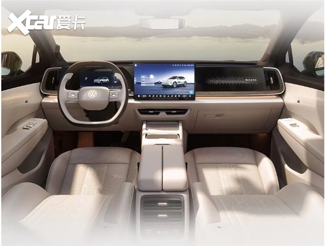 大众ID T6智能驾驶实用的纯电SUV，一句话切换全场景