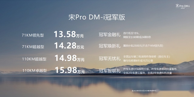 比亚迪宋PLUS冠军版宋Pro DM-i冠军版亮相2023长春国际车展