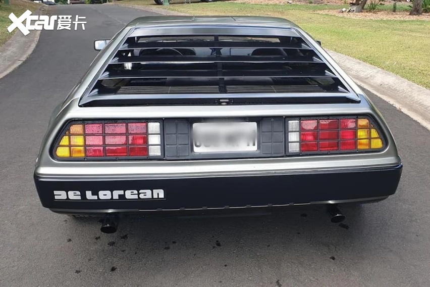 电影回到未来同款 1981年delorean Dmc 12 爱卡汽车爱咖号