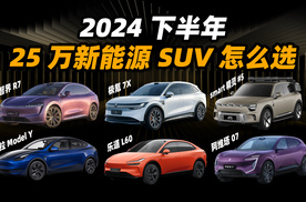 手握 25 万，中型新能源 SUV 买哪个？