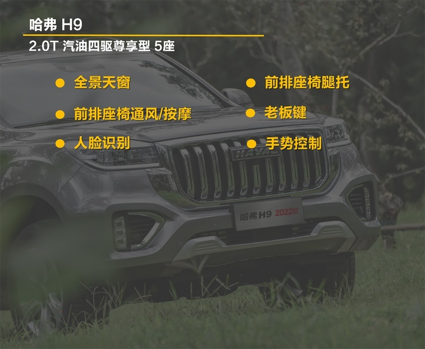 【帮你选车】次低配最划算 坦克掉头/蠕行模式 哈弗H9购车手册