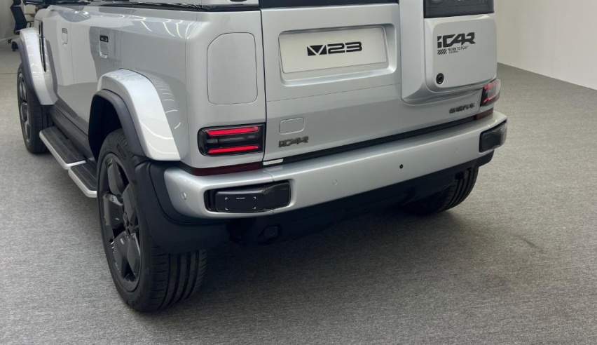 奇瑞iCAR V23发布，接近角/离去角大于40度，越野不输坦克300
