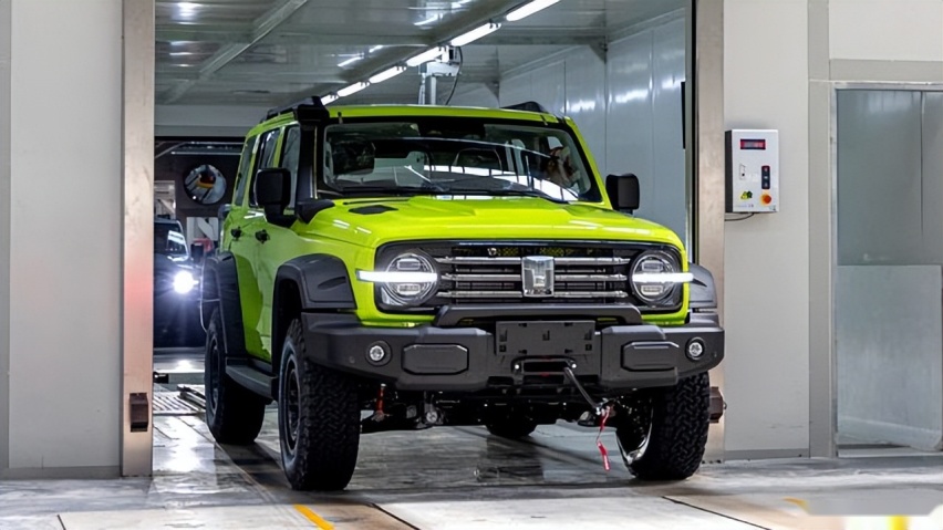 又现官改坦克300 2.0T+8AT+涉水喉 车检不用拆