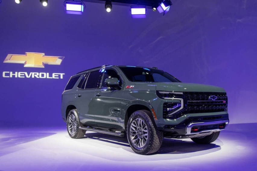 2025款雪佛兰Tahoe大型SUV，2024年进口国内，通用道朗格引