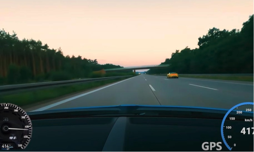 德国高速不限速，富豪布加迪车主车速开到417km/h，或将坐牢？