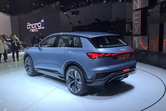 北京车展新车，奥迪Q5L轿跑版/Q4 e-tron概念车首发