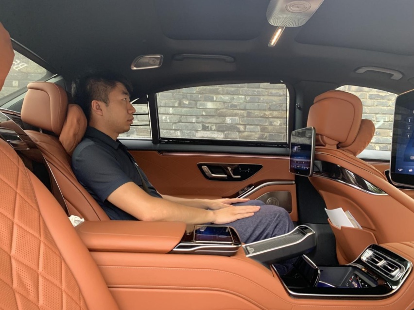 极具舒适的感官盛宴 试驾：奔驰S500L