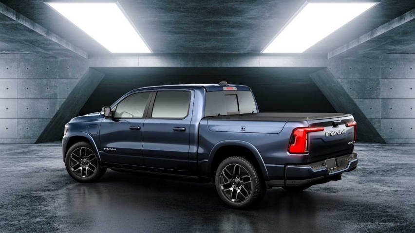 纯电动皮卡 RAM 1500 REV官图发布 2024年投产