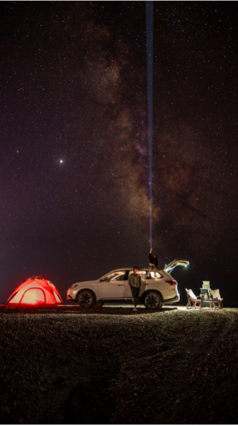 2021广汽三菱欧蓝德-观星之旅 奶爸玩车带你领略星河灿烂
