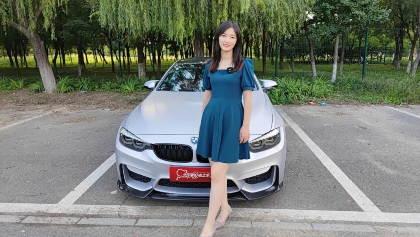 女生开了宝马M4都种草？大长腿美女车主分享买车过程！老凡尔赛了