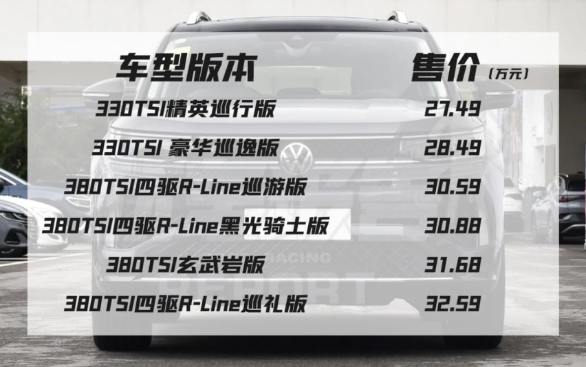 小改款大众揽巡上市，老款终端能少8万，买新还是买旧？