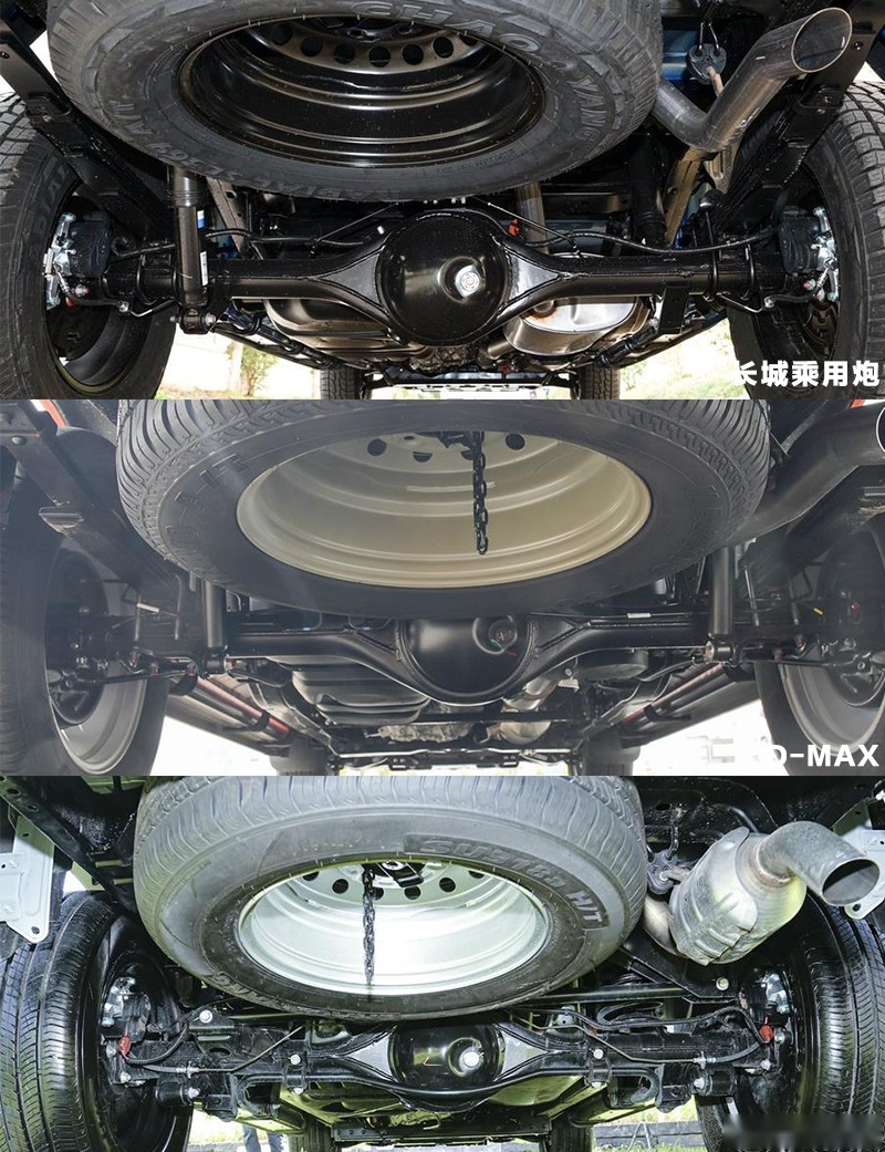 长城炮、D-MAX、长安览拓者横评，新世代家用皮卡，谁值得买？