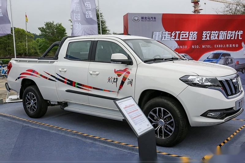 国内第一个走进美国市场的皮卡 龙7纯电动版亮相美国
