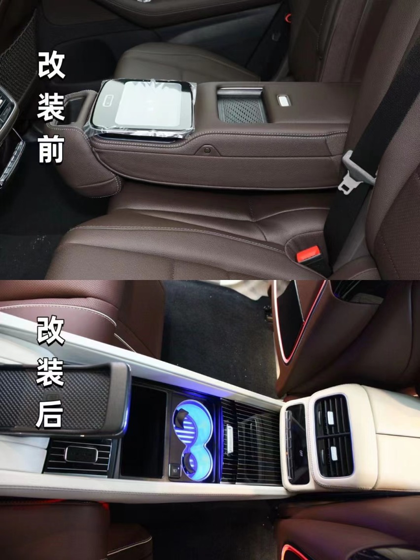 奔驰GLS450升级头等舱行政独立四座让爱车瞬间豪华