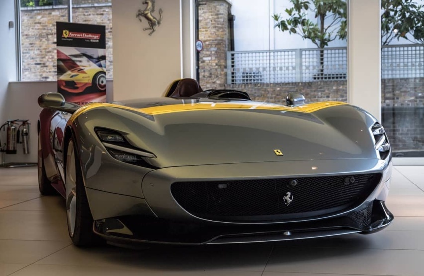 法拉利Monza SP1实车 独特的运动感