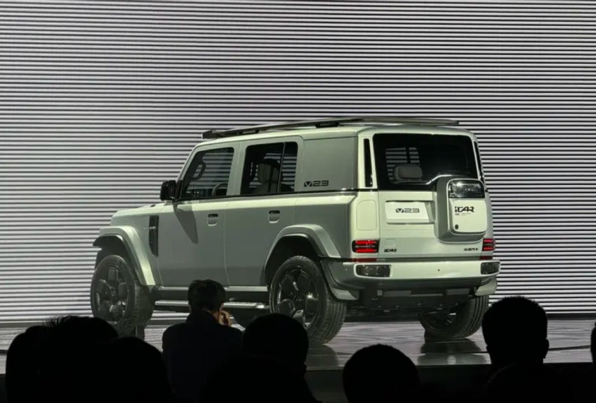 奇瑞iCAR X25/V23亮相，年轻人的“方盒子”